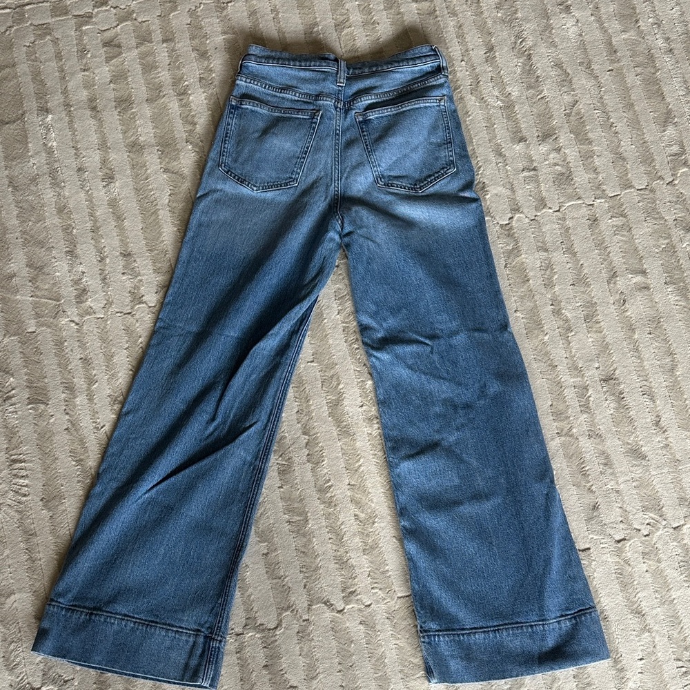 J. Crew Light Blue Flare Jeans - Picture 2 of 2
